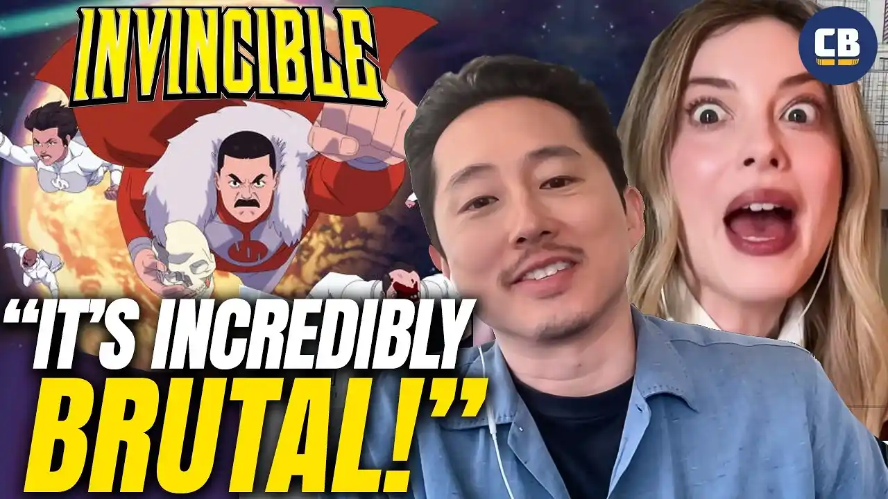 Video: Invincible And Atom Eve Talk BRUTAL Season 4! Invincible Season 4 Cast Interview