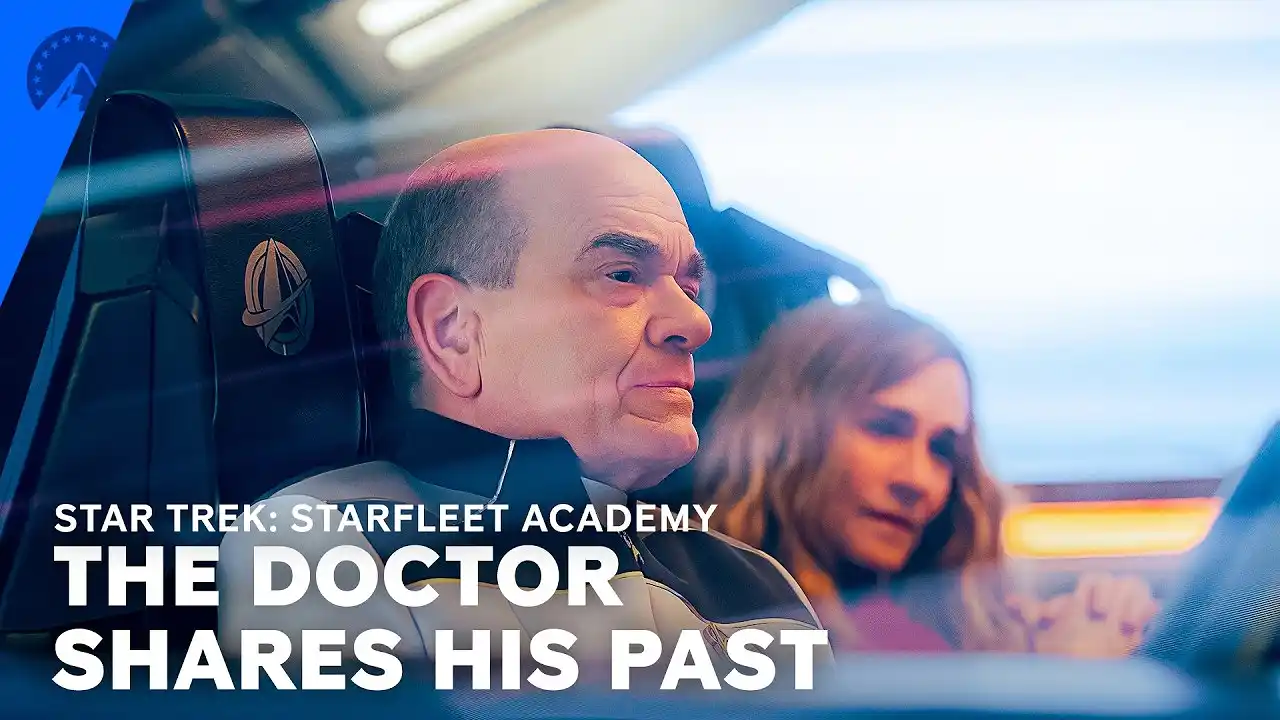 Video: Star Trek: Starfleet Academy | The Doctor Opens Up About His Past (S1, E8) | Paramount+