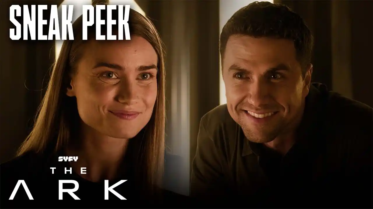 Video: SNEAK PEEK: Eva and Brice Cheers to Their Love | The Ark (S3, E11) | SYFY