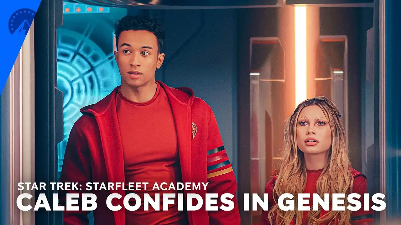 Video: Star Trek: Starfleet Academy | Caleb &amp; Genesis Open Up (S1, E7) | Paramount+