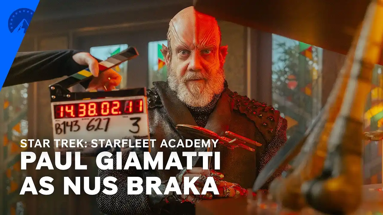 Video: Star Trek: Starfleet Academy | Meet Nus Braka (Paul Giamatti) | Paramount+