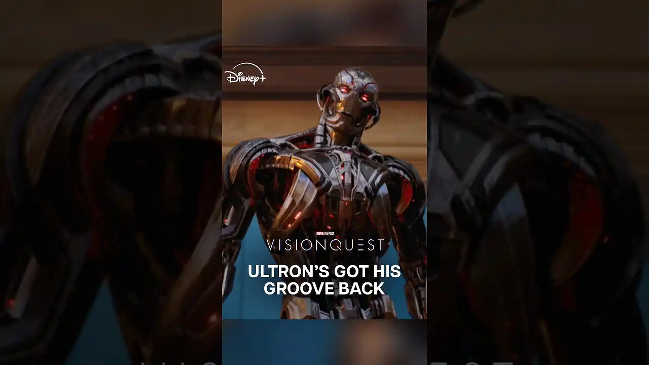Video: Ultron's Got His Groove Back | VisionQuest | Stream October 14 on Disney+