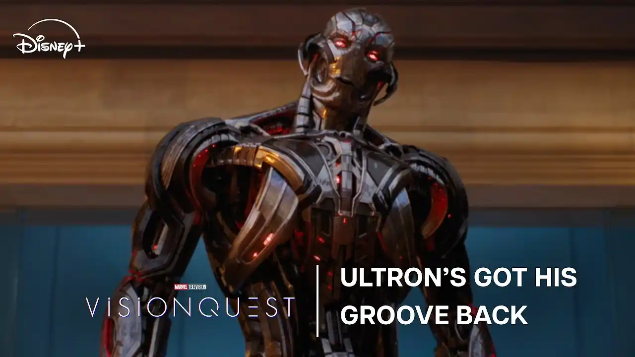 Video: Ultron's Got His Groove Back | VisionQuest | Stream October 14 on Disney+