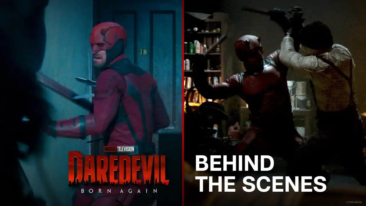 Video: Daredevil: Born Again - Bullseye + Muse Fights | Behind the Scenes Action &amp; Stunts Commentary