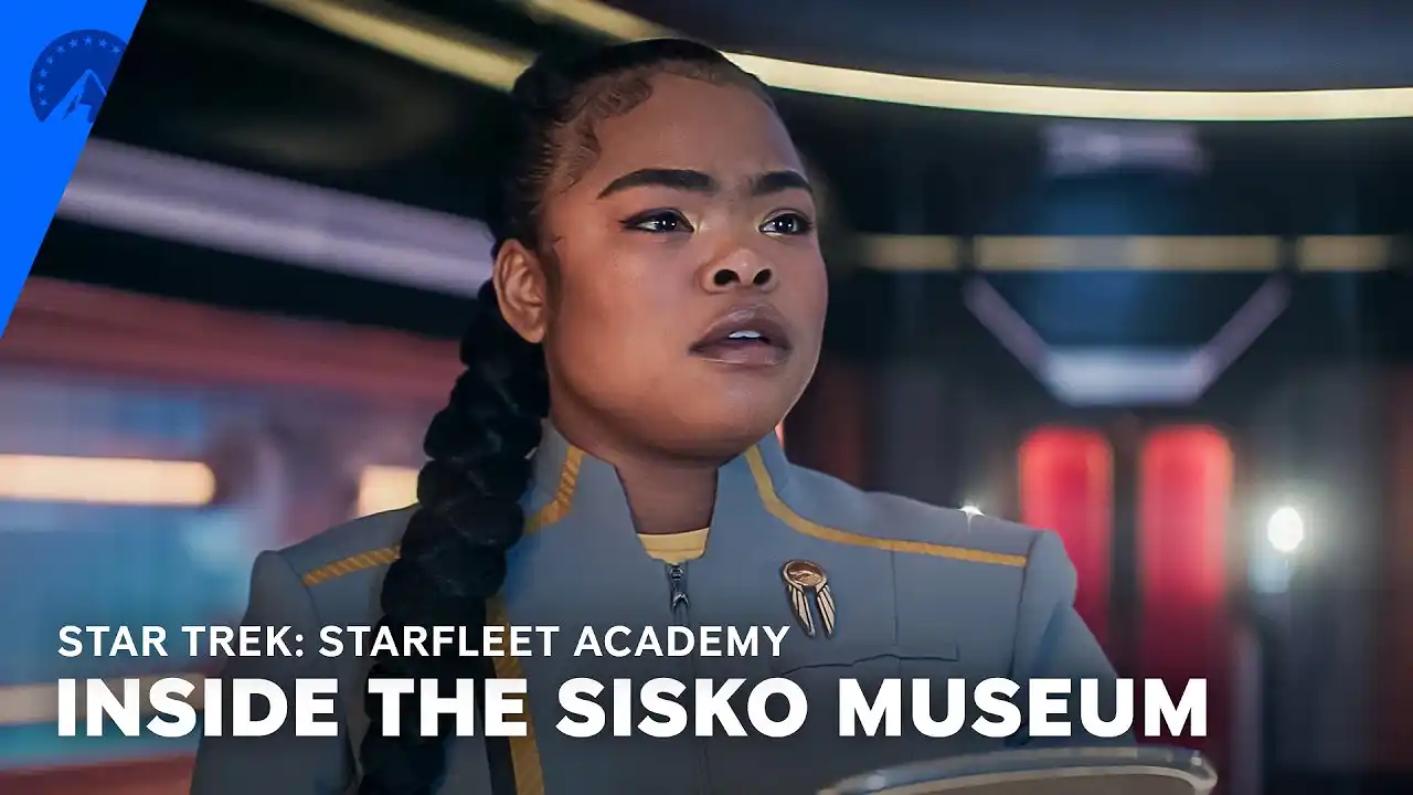 Video: Star Trek: Starfleet Academy | Inside the Benjamin Sisko Museum (S1, E5) | Paramount+