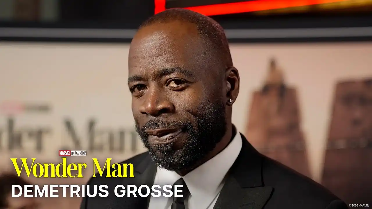 Video: Demetrius Grosse Calls Wonder Man a “Love Letter to Hollywood”