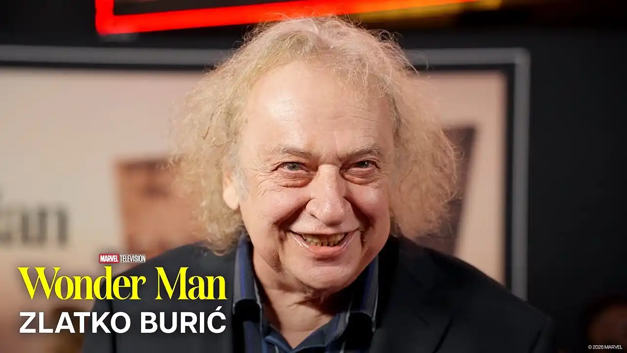 Video: Zlatko Burić on Playing Eccentric “Wonder Man” Director Von Kovak | Wonder Man Red Carpet