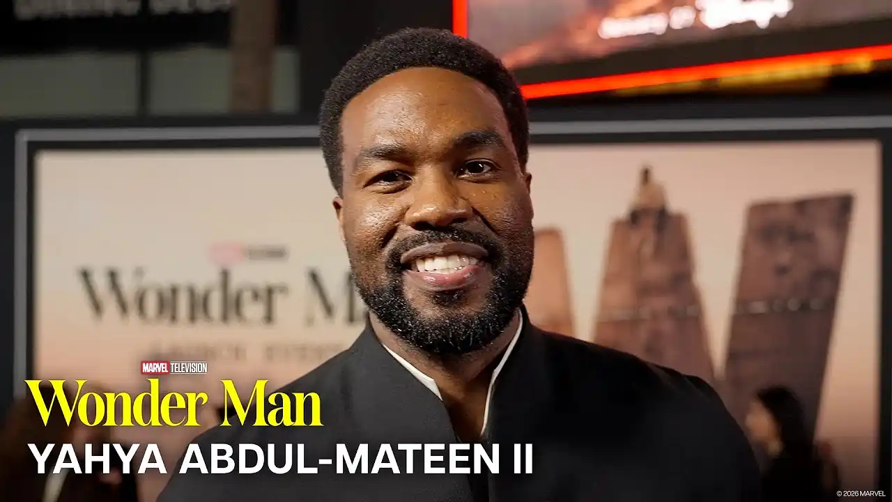 Video: Enter Yahya Abdul-Mateen II as Wonder Man in the MCU! | Wonder Man Red Carpet