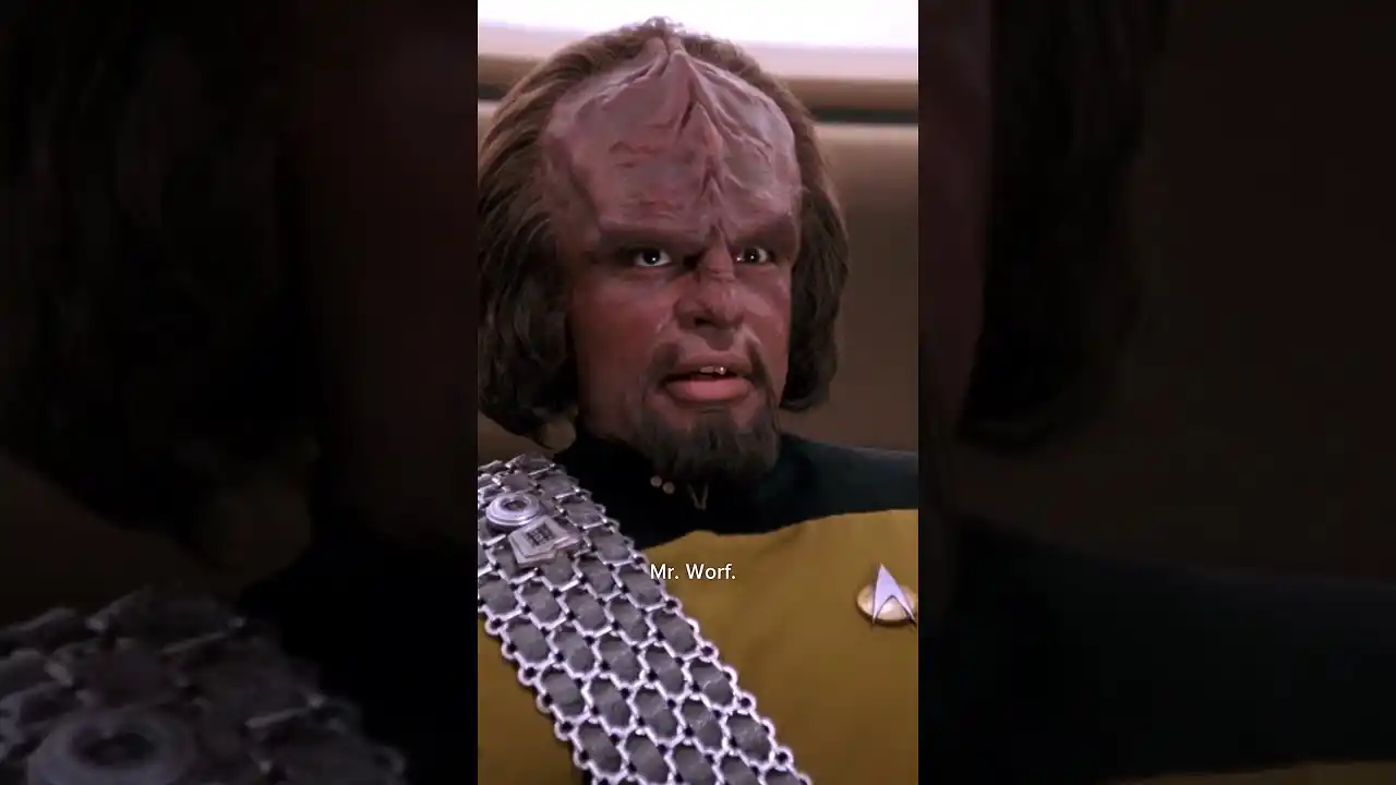 Video: Always love a good space standoff. #StarTrekTNG