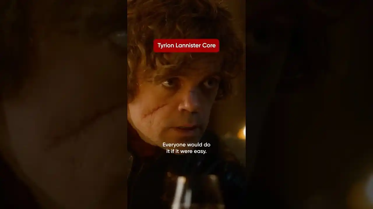Video: Tyrion Lannister being iconic for 1 minute #GOT
