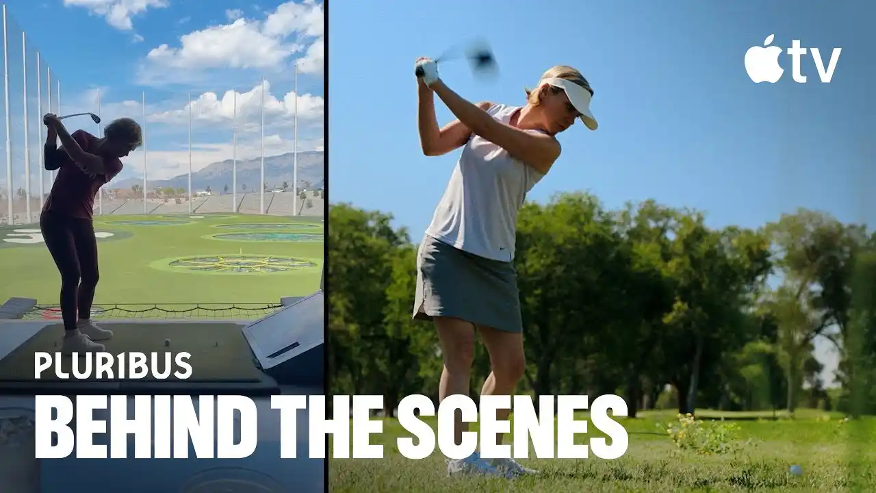 Video: Pluribus — Rhea Seehorn's "Golfing" | Behind The Scenes | Apple TV