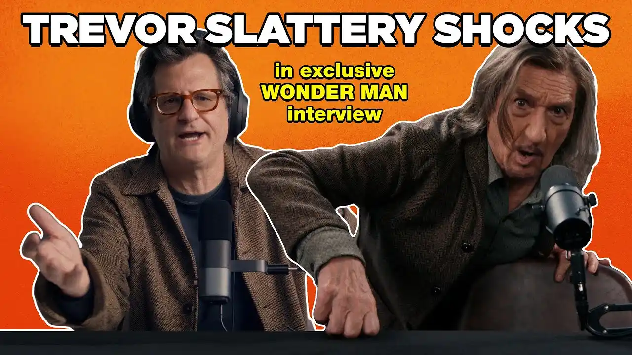 Video: Wonder Man's Trevor Slattery Loses it During Ben Mankiewicz Interview