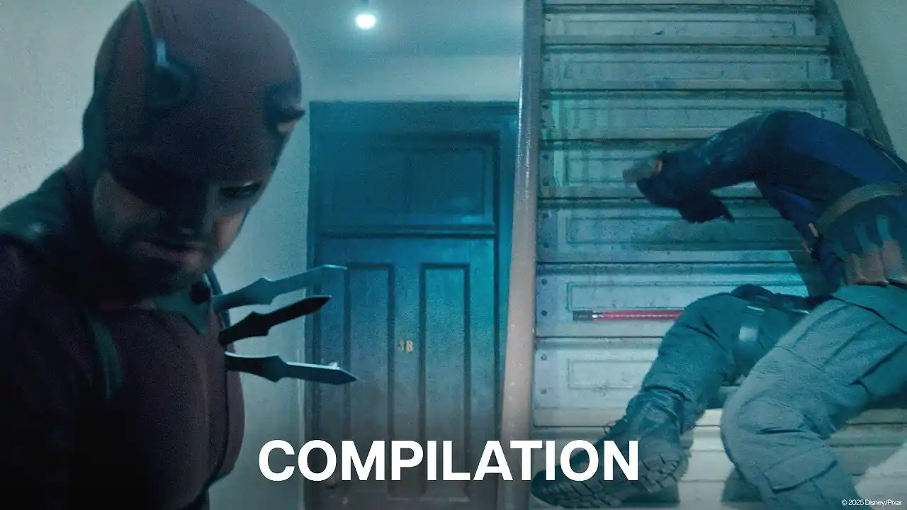 Video: Daredevil: Born Again Fight Scenes | Compilation