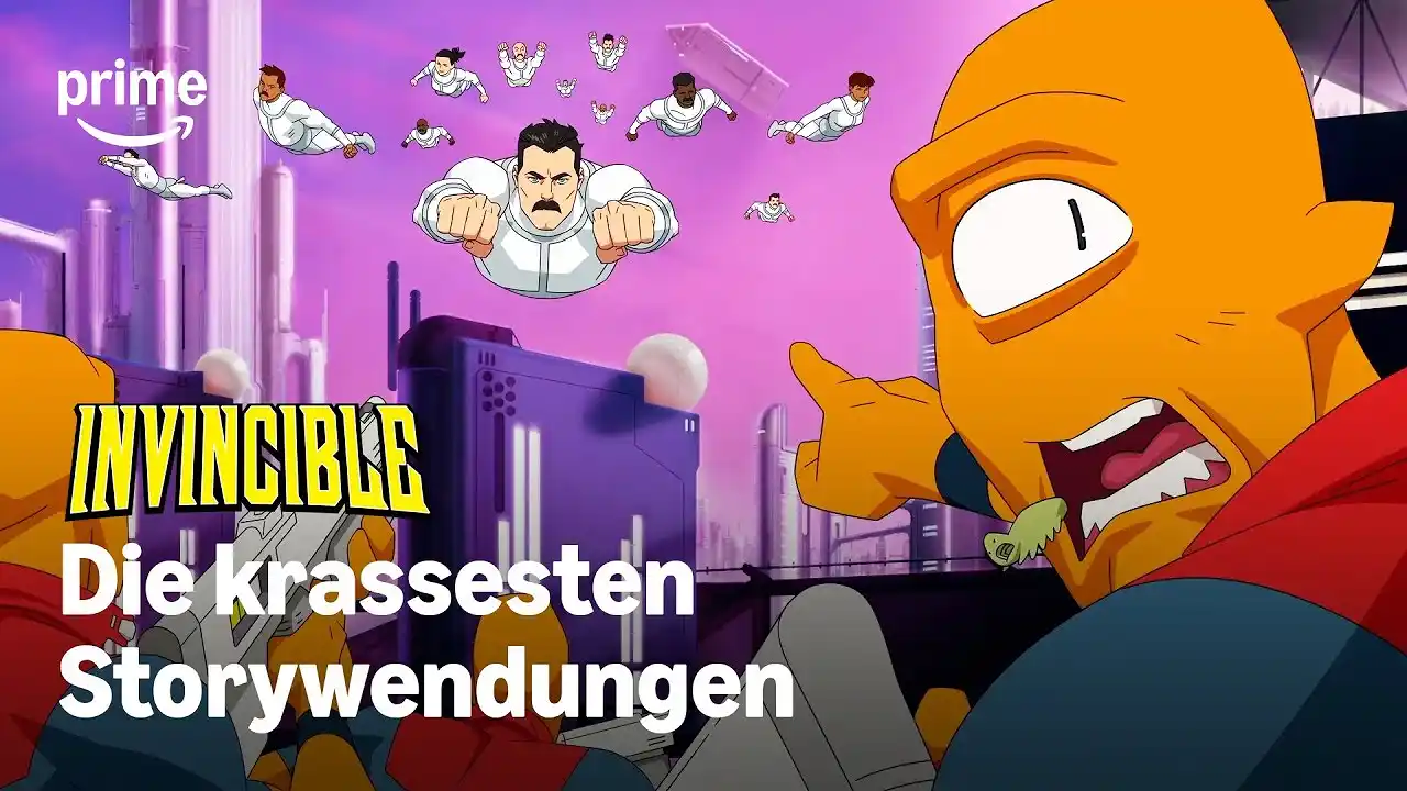 Video: Die schockierendsten Plot-Twists aus Invincible | Prime Video
