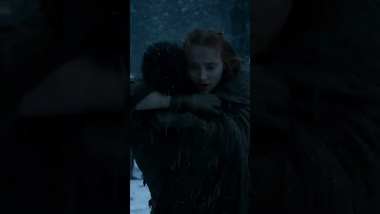 Video: Jon and Sansa Reunite #got
