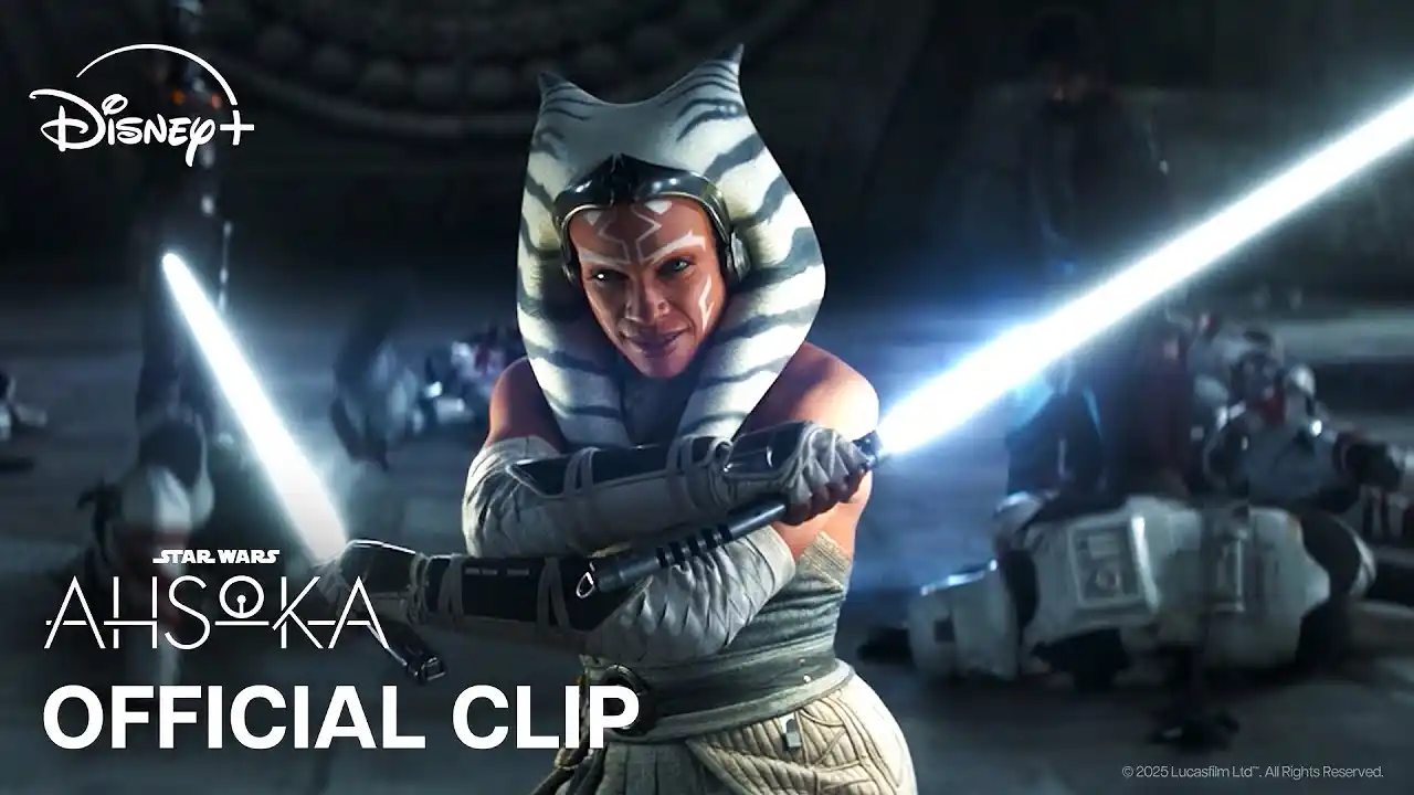 Video: Ahsoka Fights the Night Troopers | Ahsoka | Official Clip