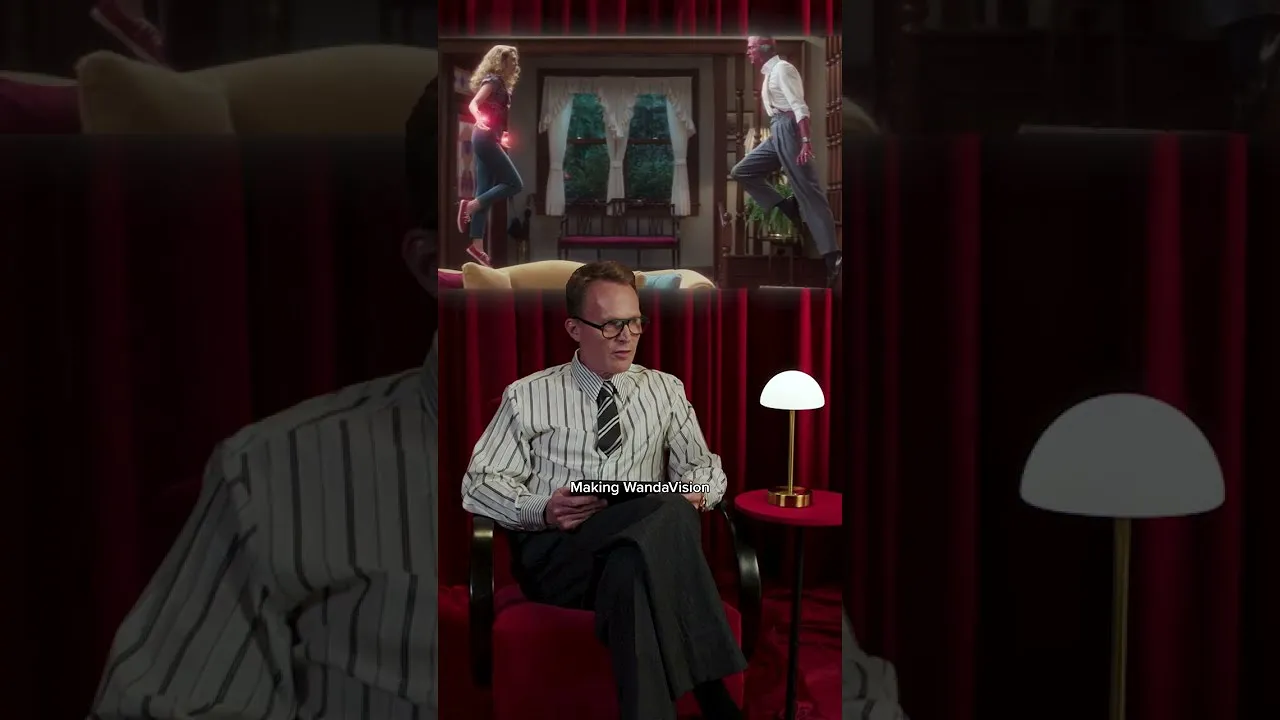 Video: Paul Bettany Reflects on WandaVision | Stream on Disney+