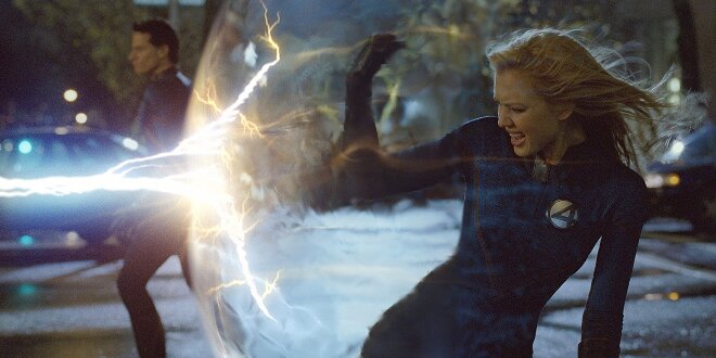 Jessica Alba als Sue Storm in Fantastic Four (2005)