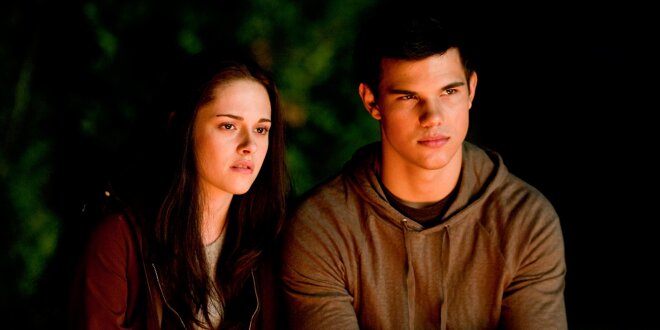  Bella Swan (Kristen Stewart) und Jacob Black (Taylor Lautner)