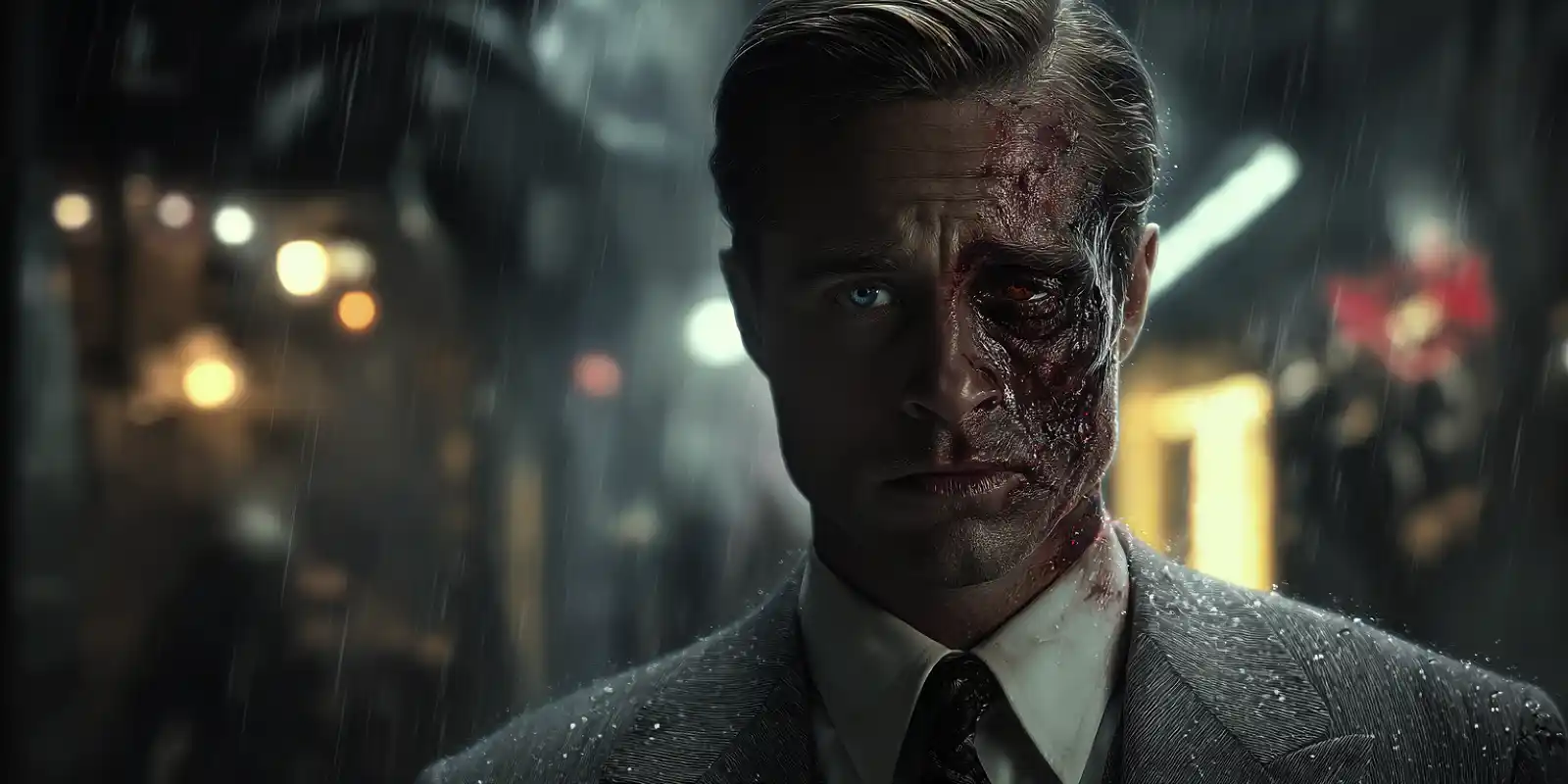 Brad Pitt als Two Face