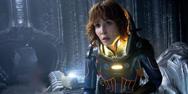Elizabeth Shaw (Noomi Rapace) auf der Suche nach den Geheimnissen der Konstrukteure in Prometheus Prometheus