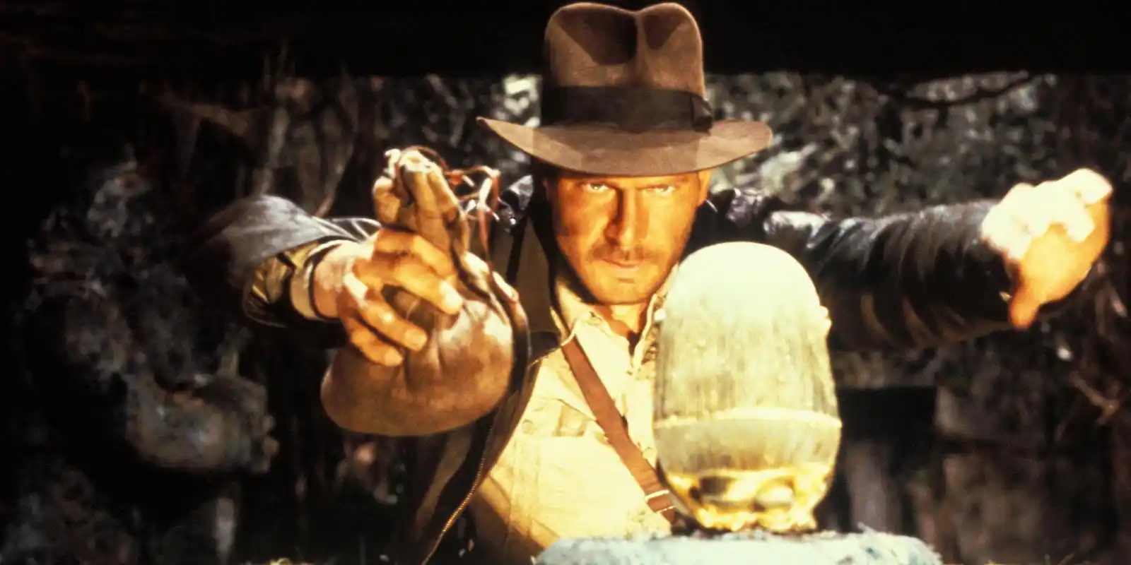 Harrison Ford in „Jäger des verlorenen Schatzes”