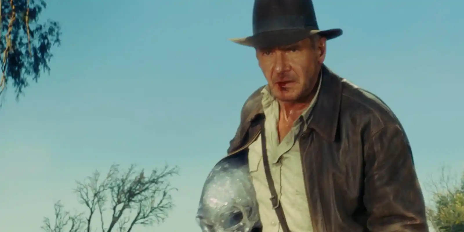 Harrison Ford in „Das Königreich des Kristallschädels”