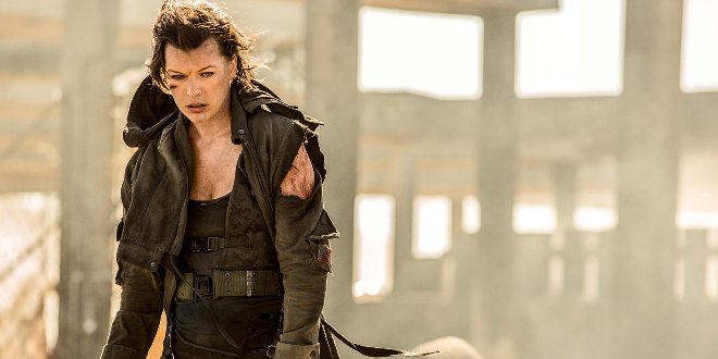 Alice (Milla Jovovich) in Resident Evil: The Final Chapter