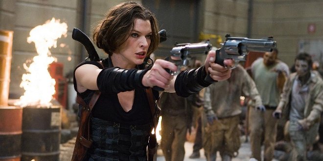 Alice (Milla Jovovich) in Resident Evil: Afterlife Alice (Milla Jovovich) in Resident Evil: Afterlife