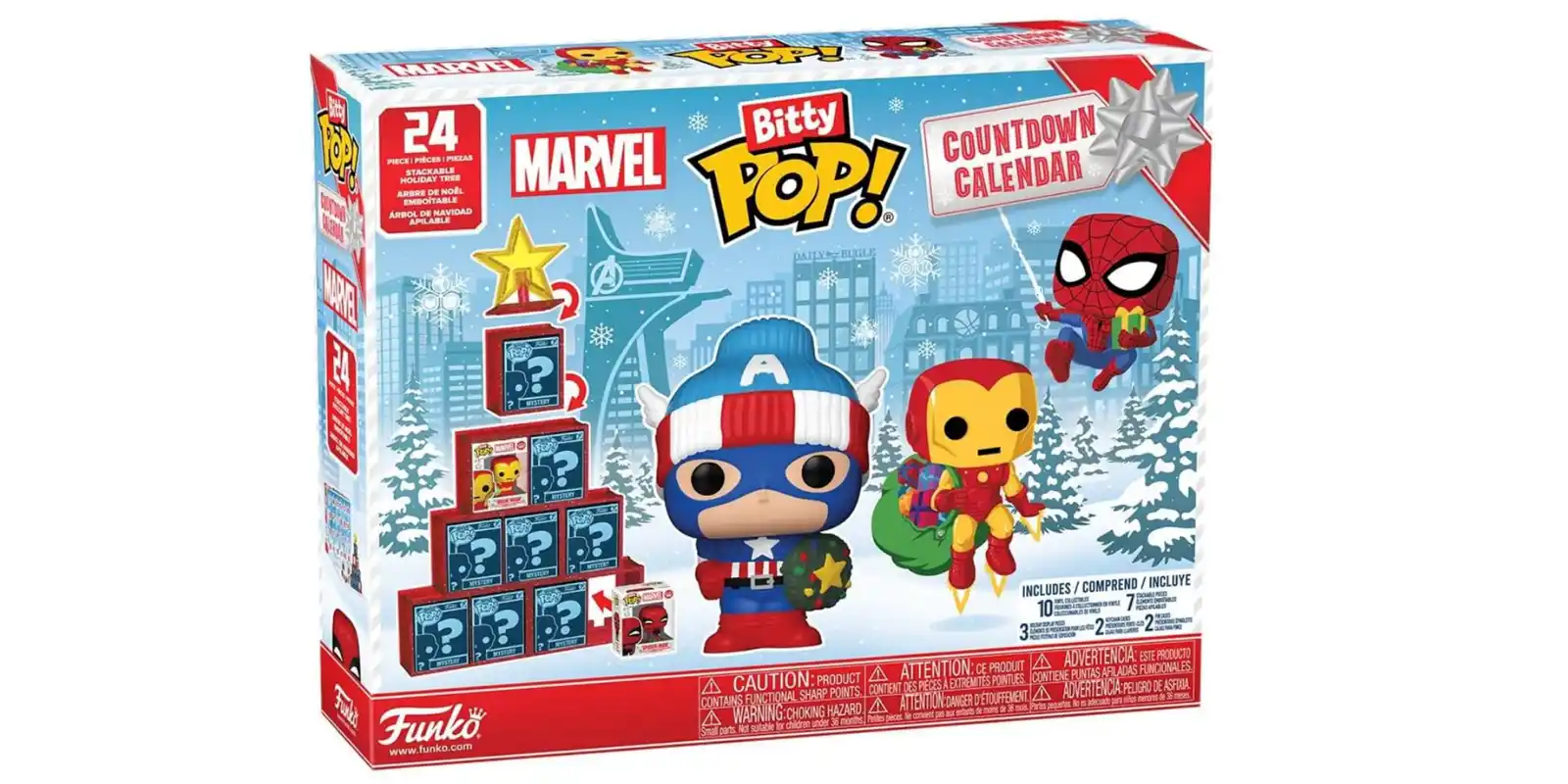 Funko Bitty Pop! Countdown Calendar: Marvel Comics 2025 Funko Bitty Pop! Countdown Calendar: Marvel Comics 2025