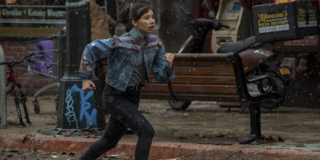 Ms. America - America Chavez (Xochitl Gomez) in Doctor Strange in the Multiverse of Madness Ms. America - America Chavez (Xochitl Gomez) in Doctor Strange in the Multiverse of Madness