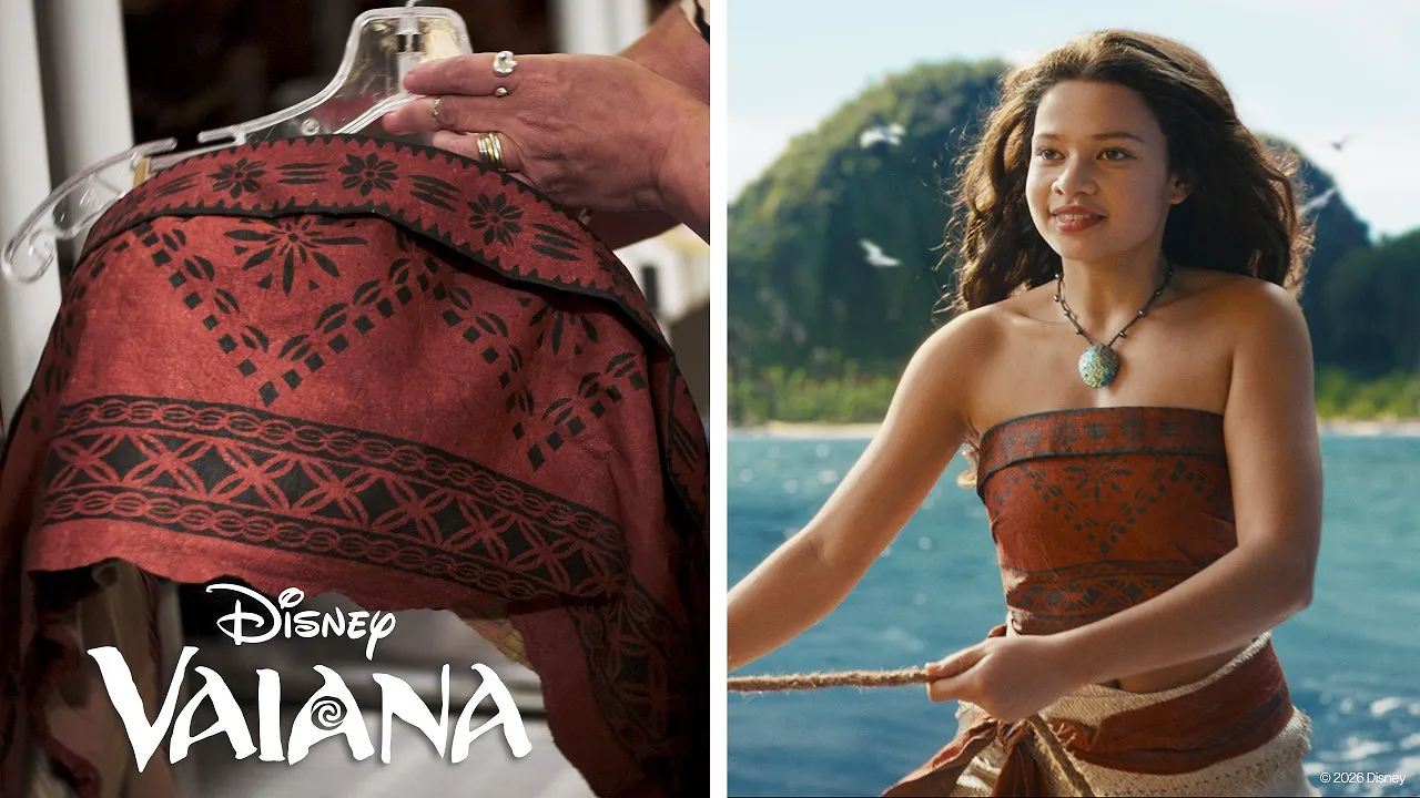 Vaiana &ndash; Trailer: Vaiana: Kostümkommentar | Notizen zur Naht