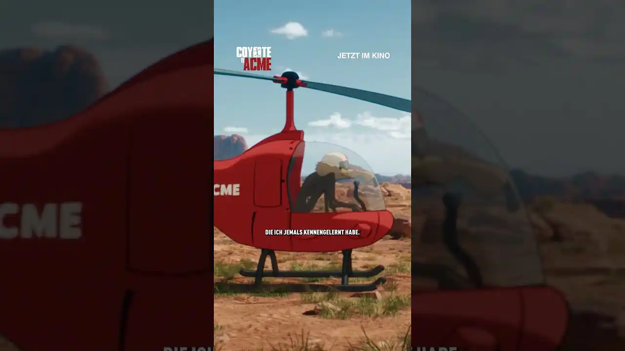 Coyote vs. ACME &ndash; Trailer: Dieser Kojote hat unser Herz erobert. 🐺❤️