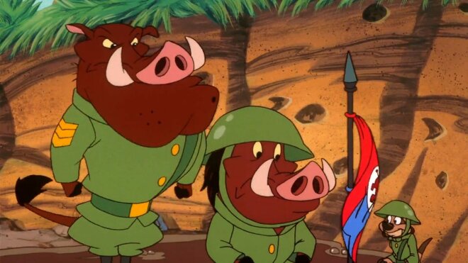 Abenteuer mit Timon und Pumbaa 05x13 - Timon und das Militärschwein