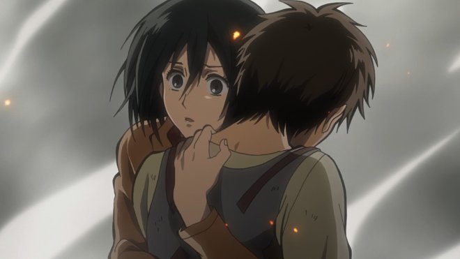 Attack on Titan 01x08 - Ich höre einen Herzschlag - Schlacht um den Bezirk Trost, Teil 4