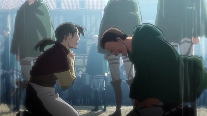 Attack on Titan 01x01 - An dich in 2000 Jahren - Der Fall von Shiganshina, Teil 1