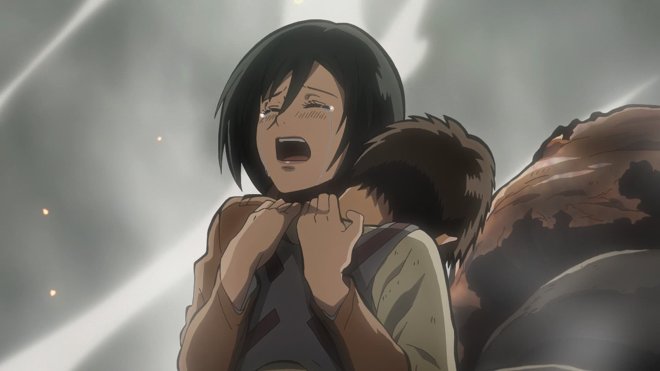 Attack on Titan 01x08 - Ich höre einen Herzschlag - Schlacht um den Bezirk Trost, Teil 4