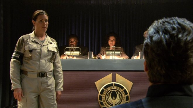 Battlestar Galactica 01x06 - Das Tribunal