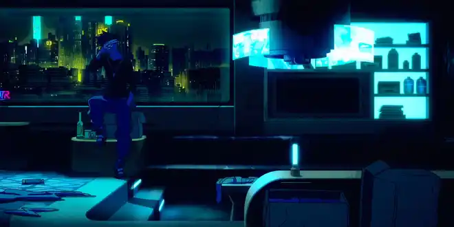 Cyberpunk: Edgerunners 1x01 – Szenenbild