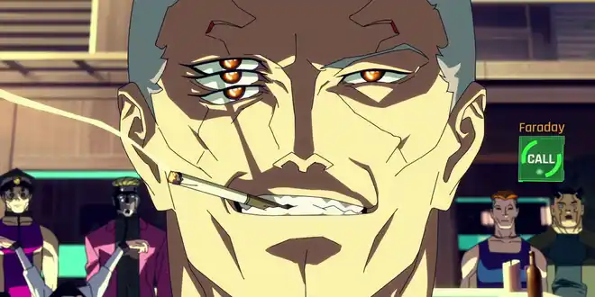 Cyberpunk: Edgerunners 1x09 – Szenenbild