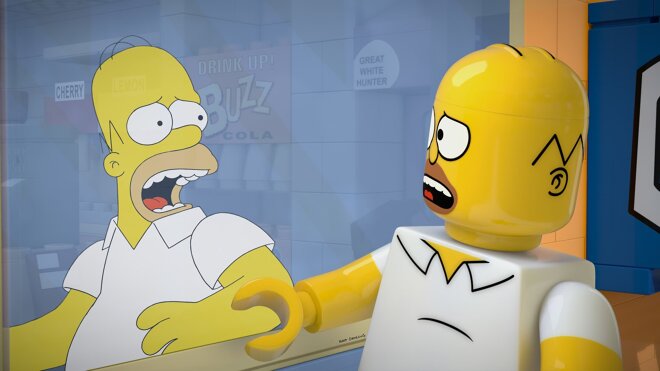 Die Simpsons 25x20 - Auf dänische Steine können Sie bauen