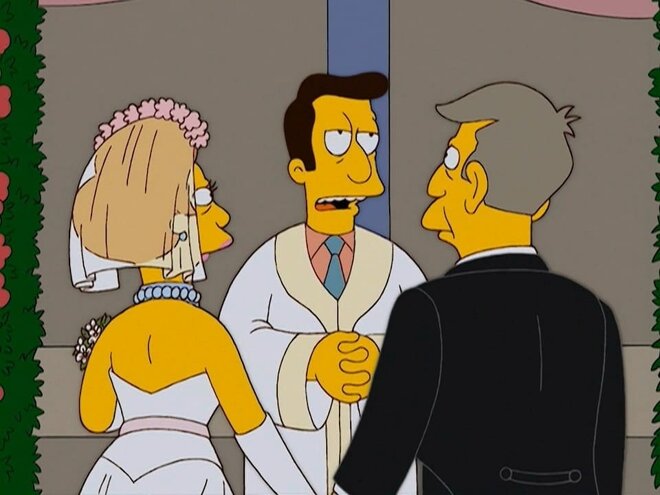 Die Simpsons 15x17 - Hochzeit auf Klingonisch