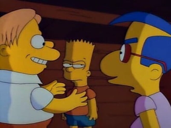 Die Simpsons 02x21 - Drei Freunde und ein Comic-Heft