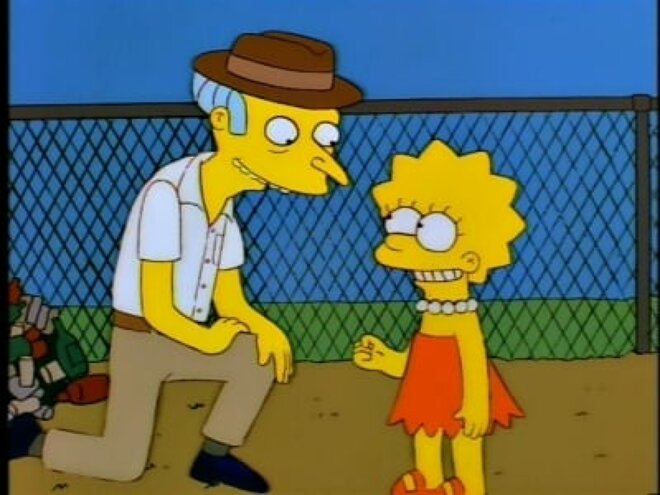Die Simpsons 08x21 - Der alte Mann und Lisa