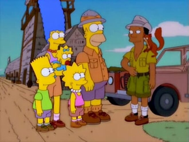 Die Simpsons 12x17 - Die Sippe auf Safari