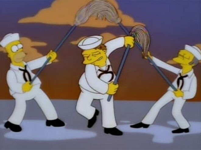 Die Simpsons 09x19 - Homer geht zur Marine