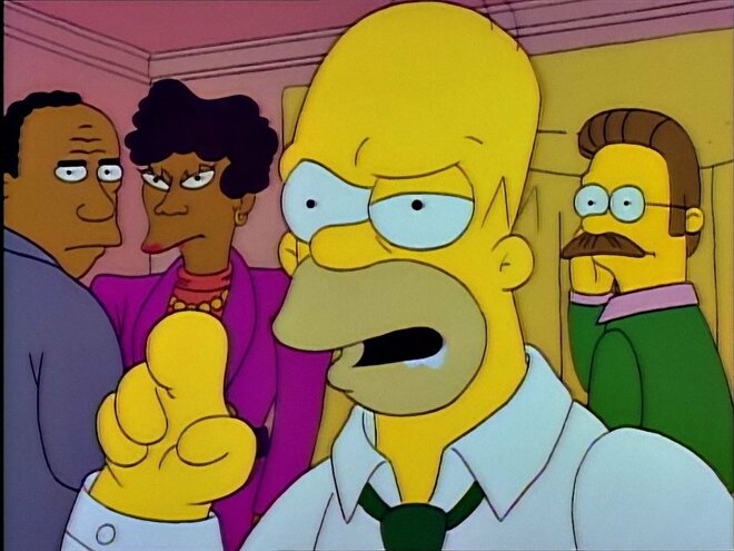 Die Simpsons 02x20 - Kampf dem Ehekrieg