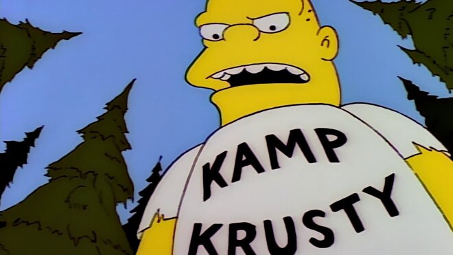 Die Simpsons 04x01 - Krise im Kamp Krusty