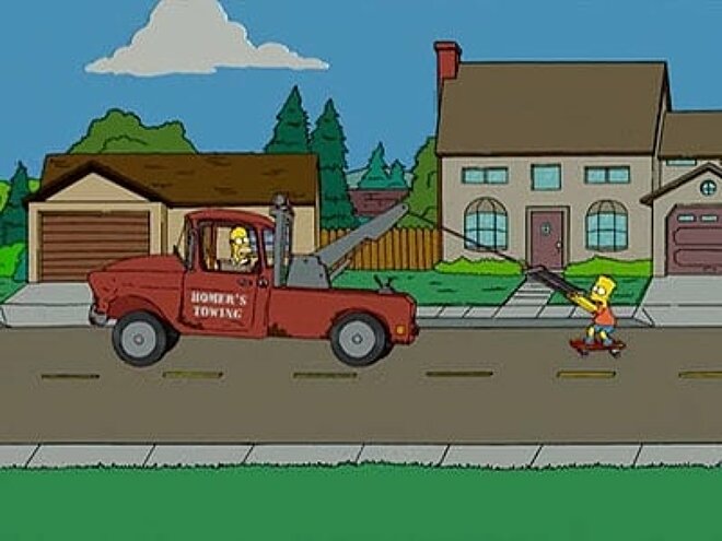 Die Simpsons 19x03 - Abgeschleppt!