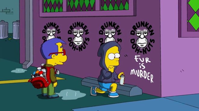 Die Simpsons 23x15 - El Barto